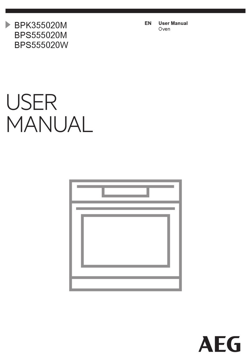 AEG BPS555020M User manual