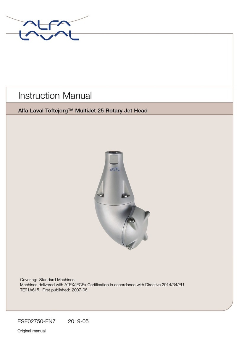 Alfalaval Toftejorg MultiJet 25 User manual
