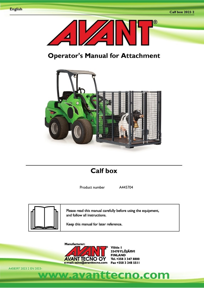 Avantco A445704 User manual