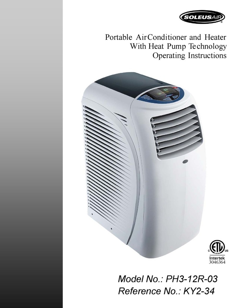 Soleus Air KY2-34 User manual