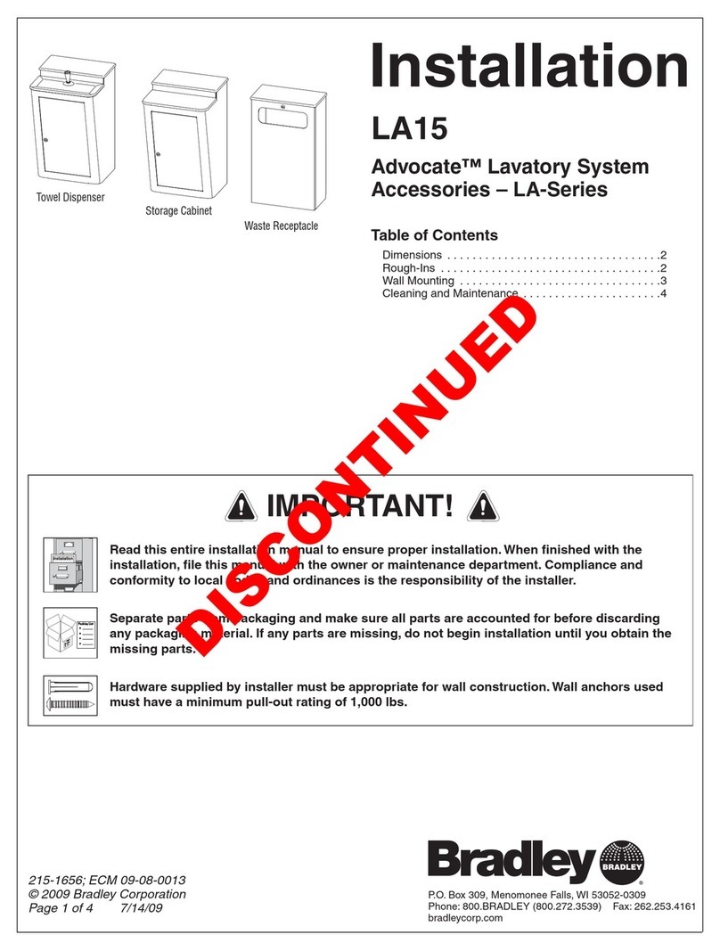 Bradley Advocate LA Series User manual