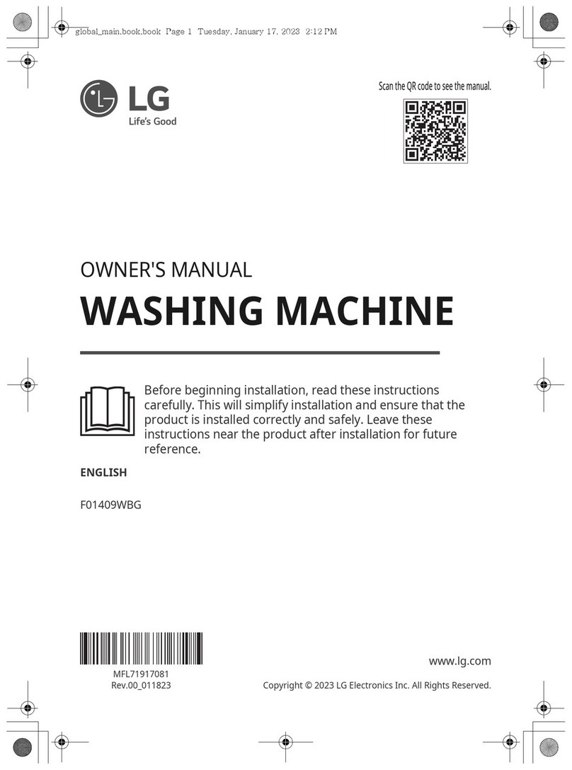 LG F01409WBG owner's manual