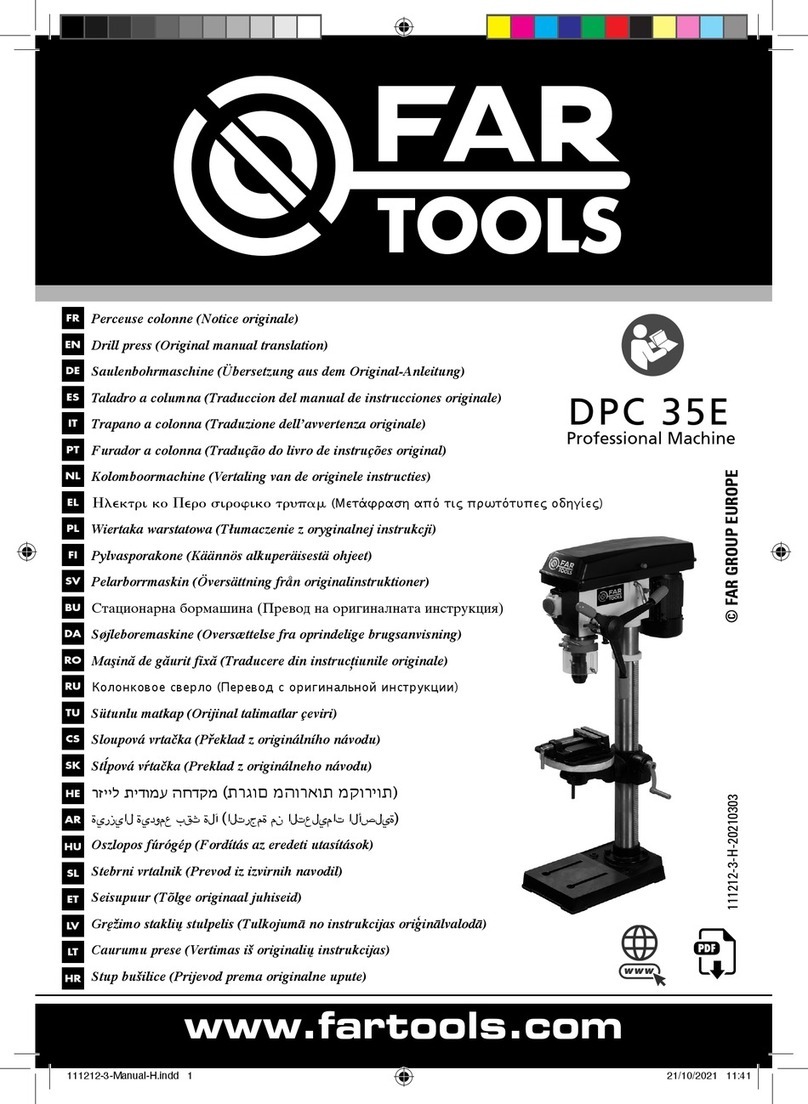 Far Tools DPC 35E Original manual translation
