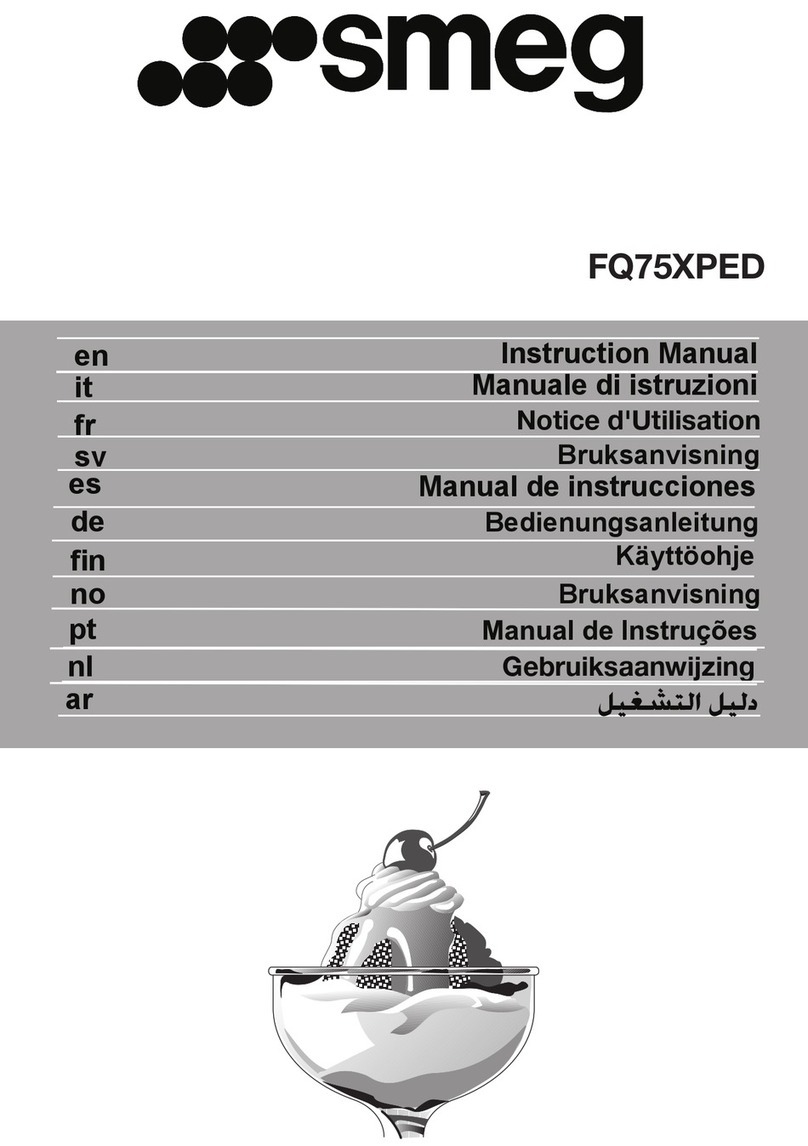 Smeg FQ75XPED instruction manual