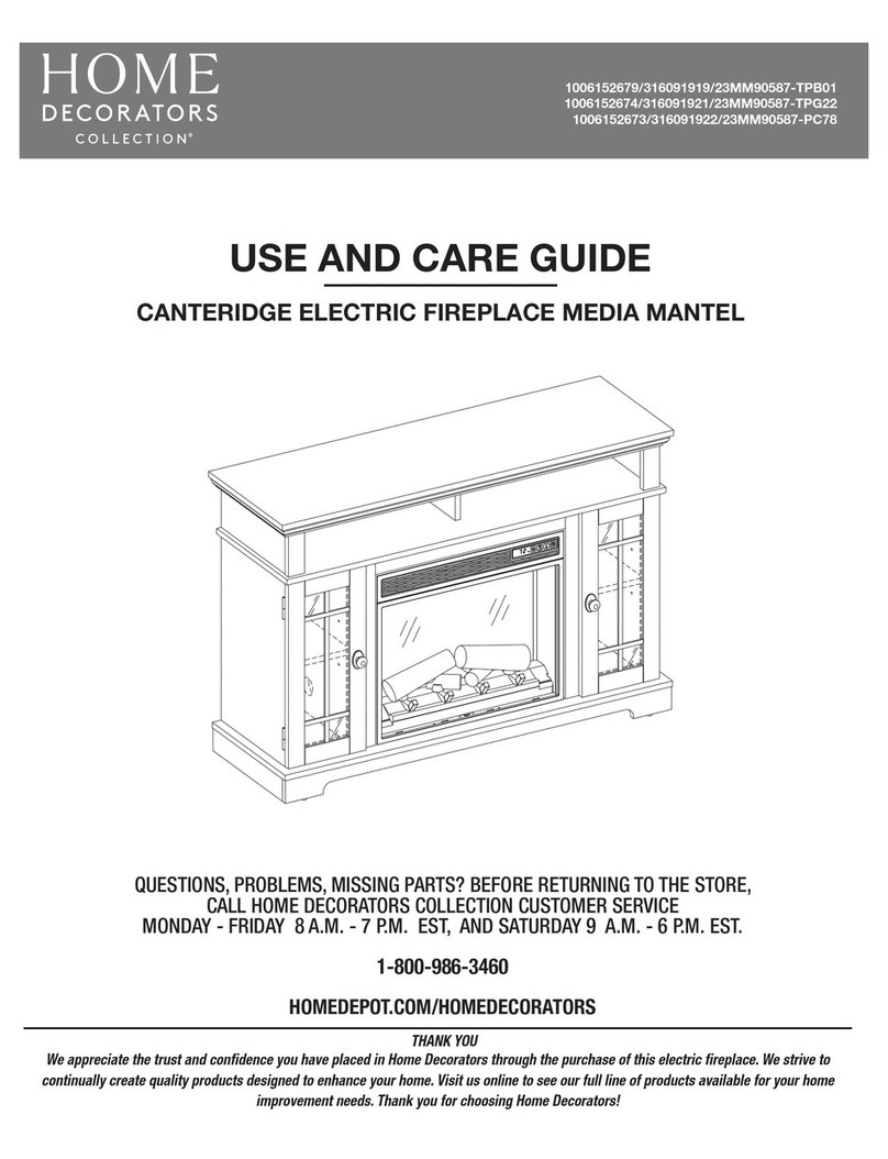 Home Decorators Collection CANTERIDGE... Use and care guide Home Decorators Collection CANTERIDGE... Use and care guide