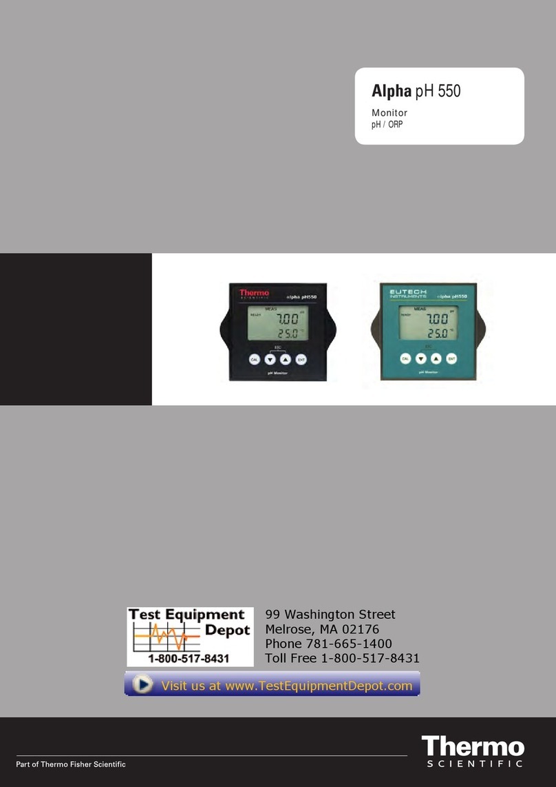 Thermo Scientific Alpha pH 550 manual