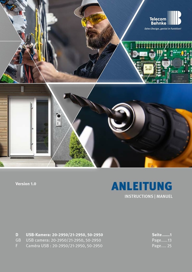 Telecom Behnke 20-2950 instructions