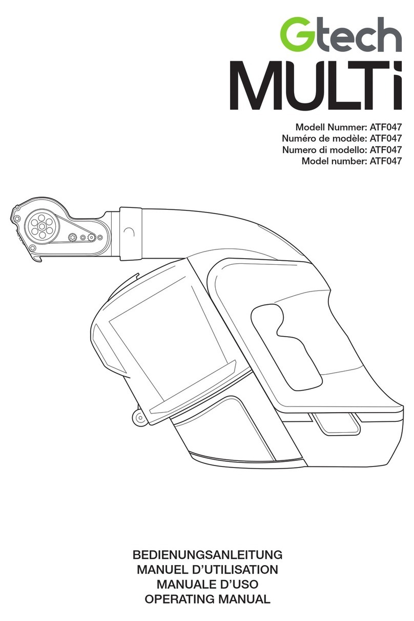 Gtech MULTI ATF047 operating manual