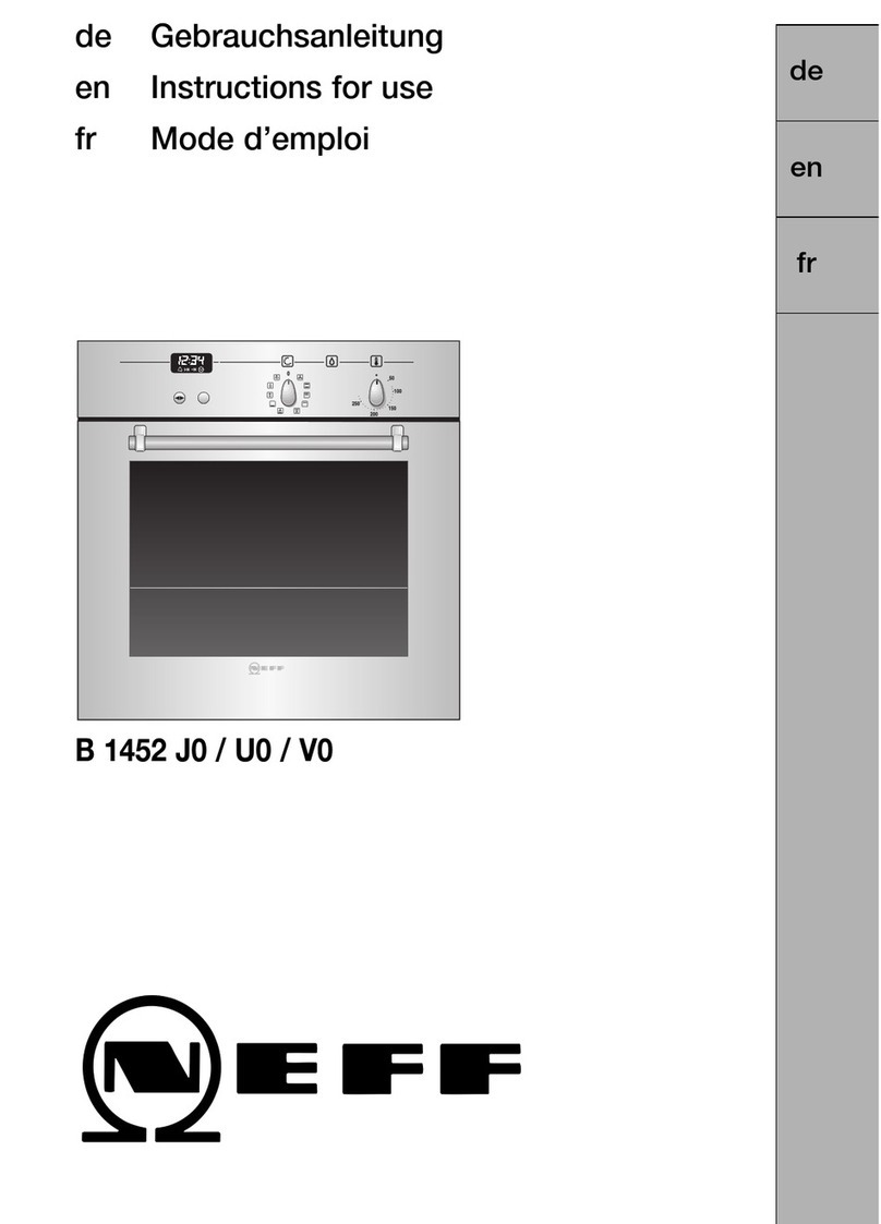 NEFF B 1452 J0 Instructions for use