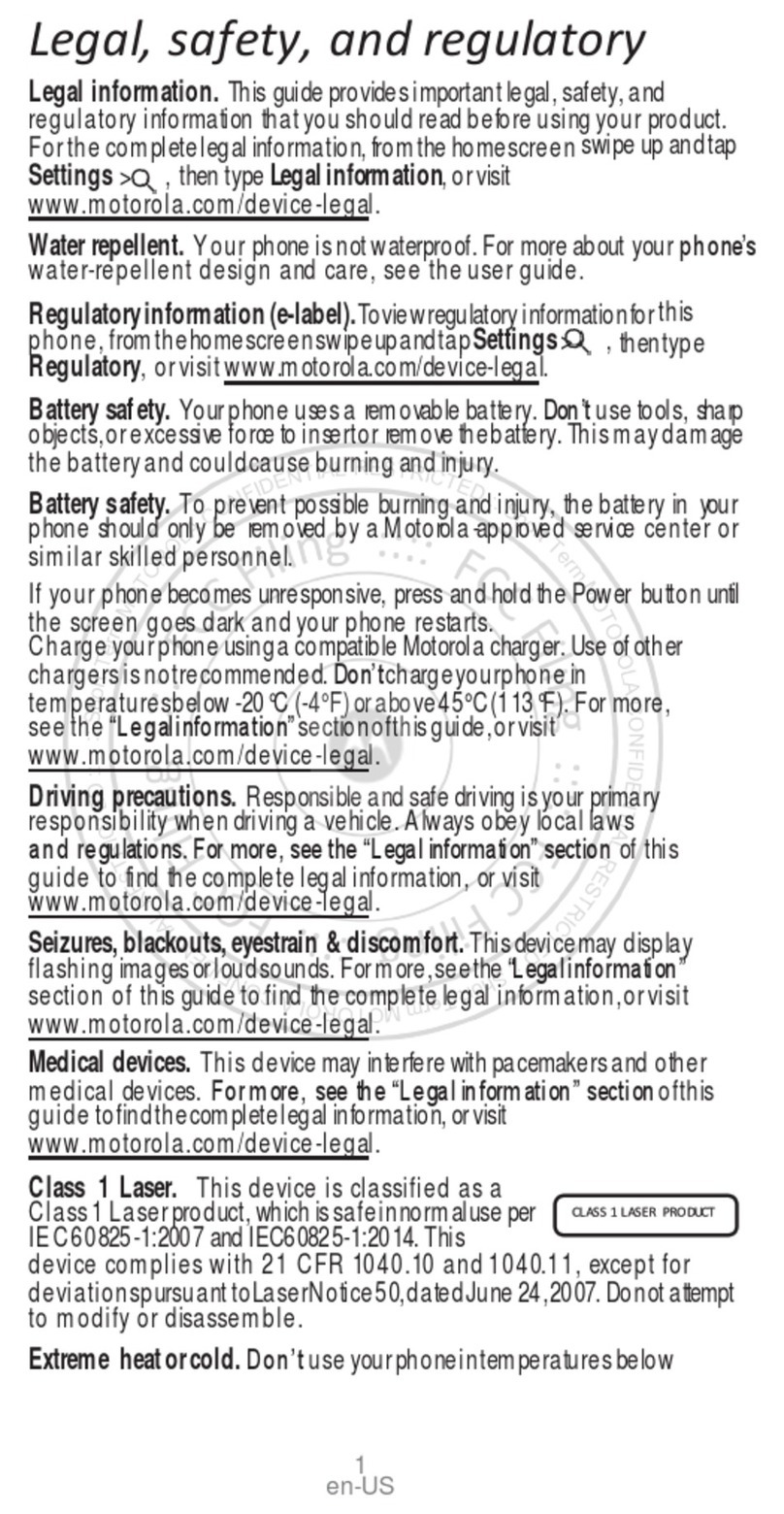 Motorola XT2333-3 User manual
