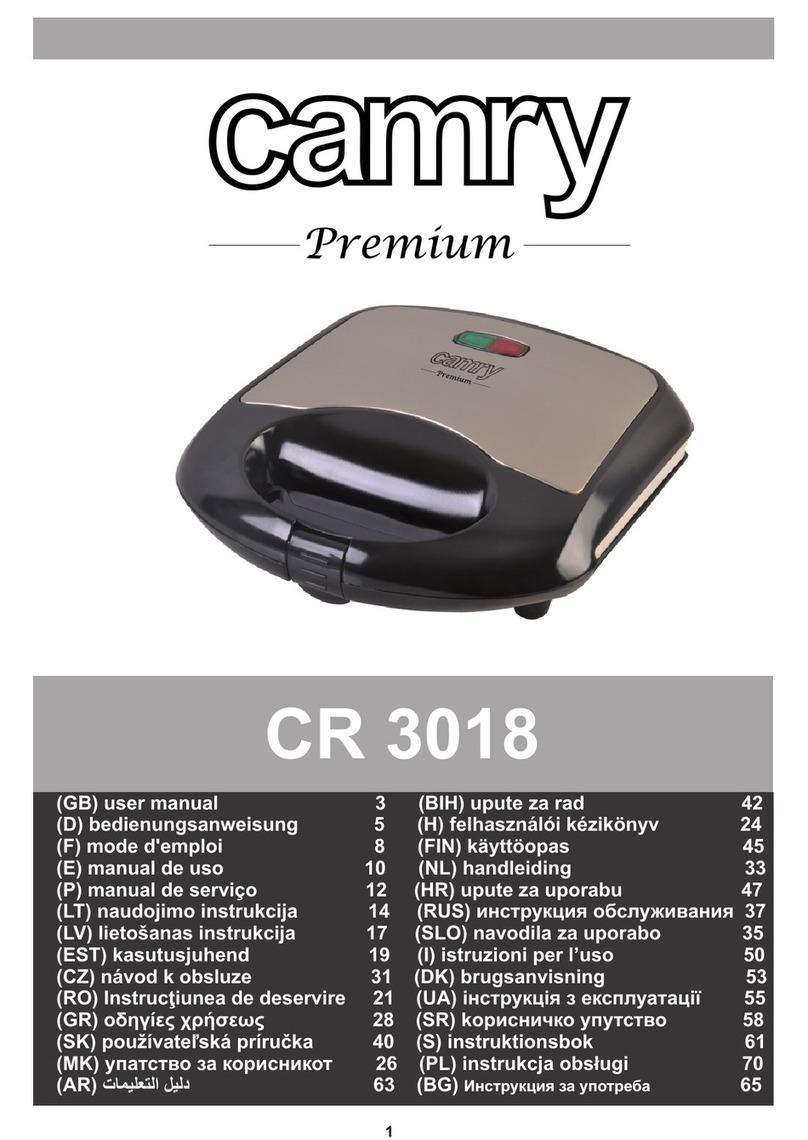 Adler Premium CR 3018 User manual