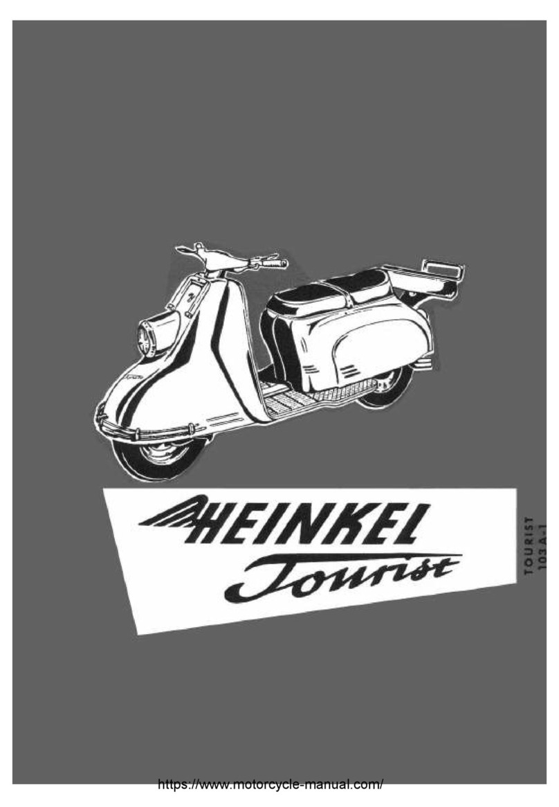 HEINKEL-TOURIST 103 A-1 Technical data