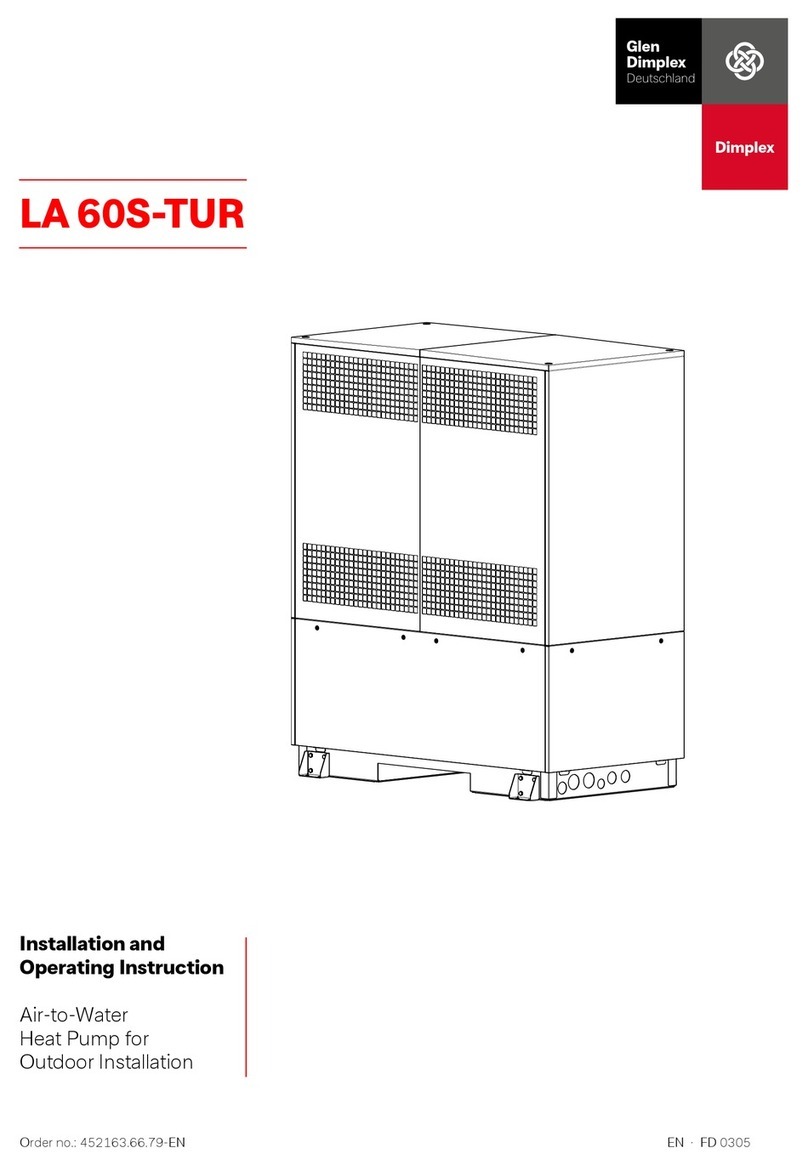 Dimplex LS 60S-TUR Installation and operating instruction Dimplex LS 60S-TUR Installation and operating instruction