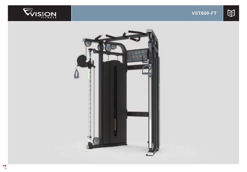 Vision Fitness VST600-FT manual