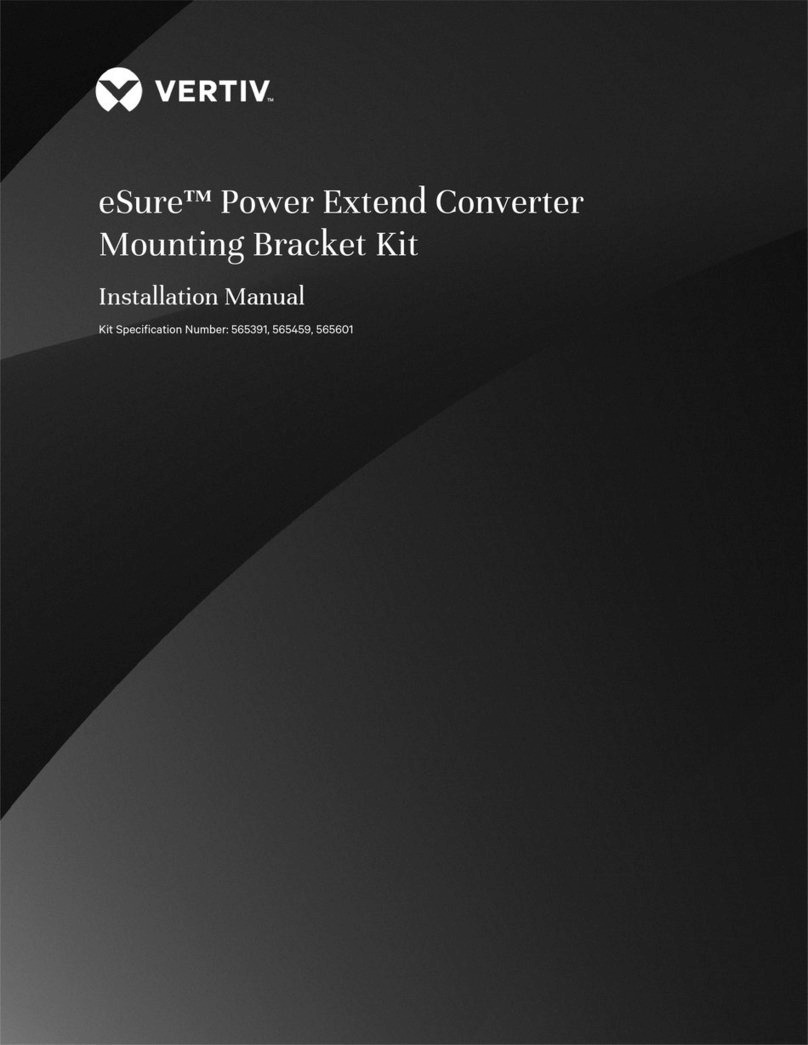 Vertiv eSure 565391 installation manual