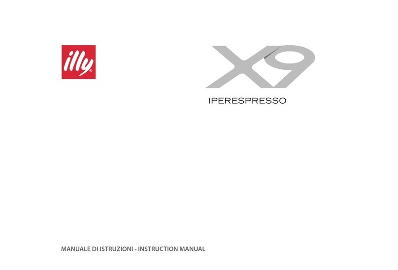 illy X9 IPERESPRESSO User manual