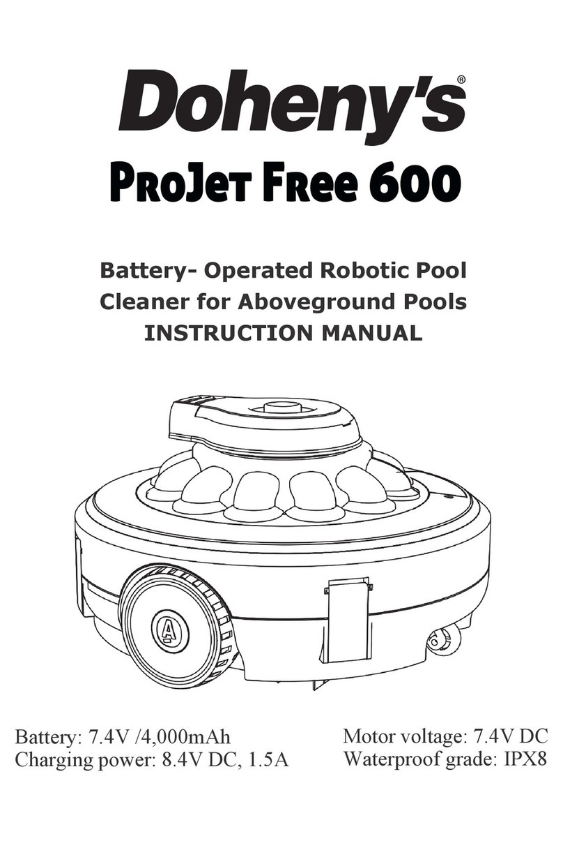 Doheny's ProJet Free 600 instruction manual