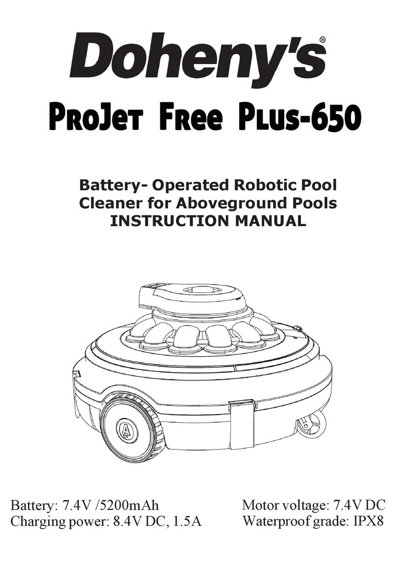 Doheny's ProJet Free Plus-650 instruction manual