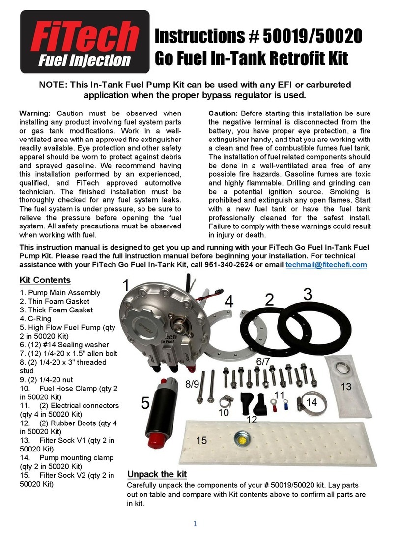 FiTech 50019 instructions