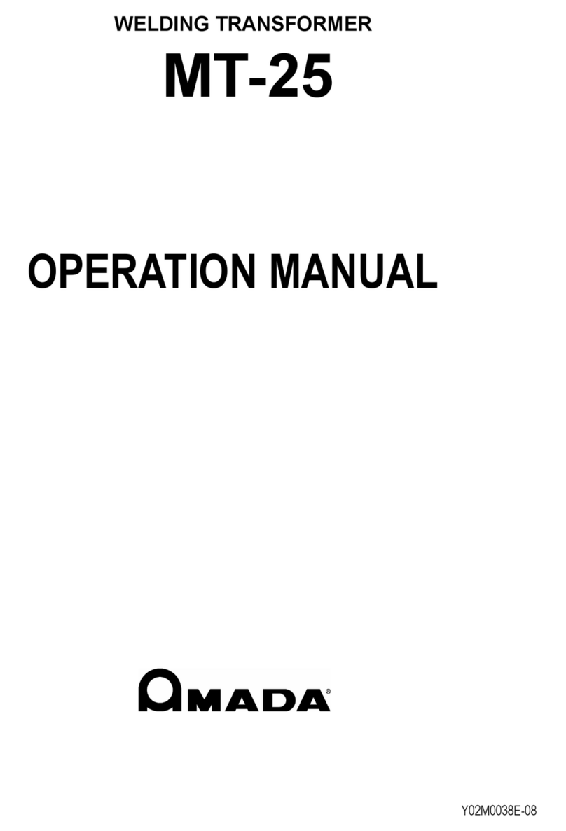 Amada MT-25 User manual