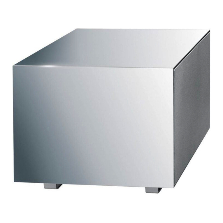 Loewe Audiodesign Subwoofer 800 user manual