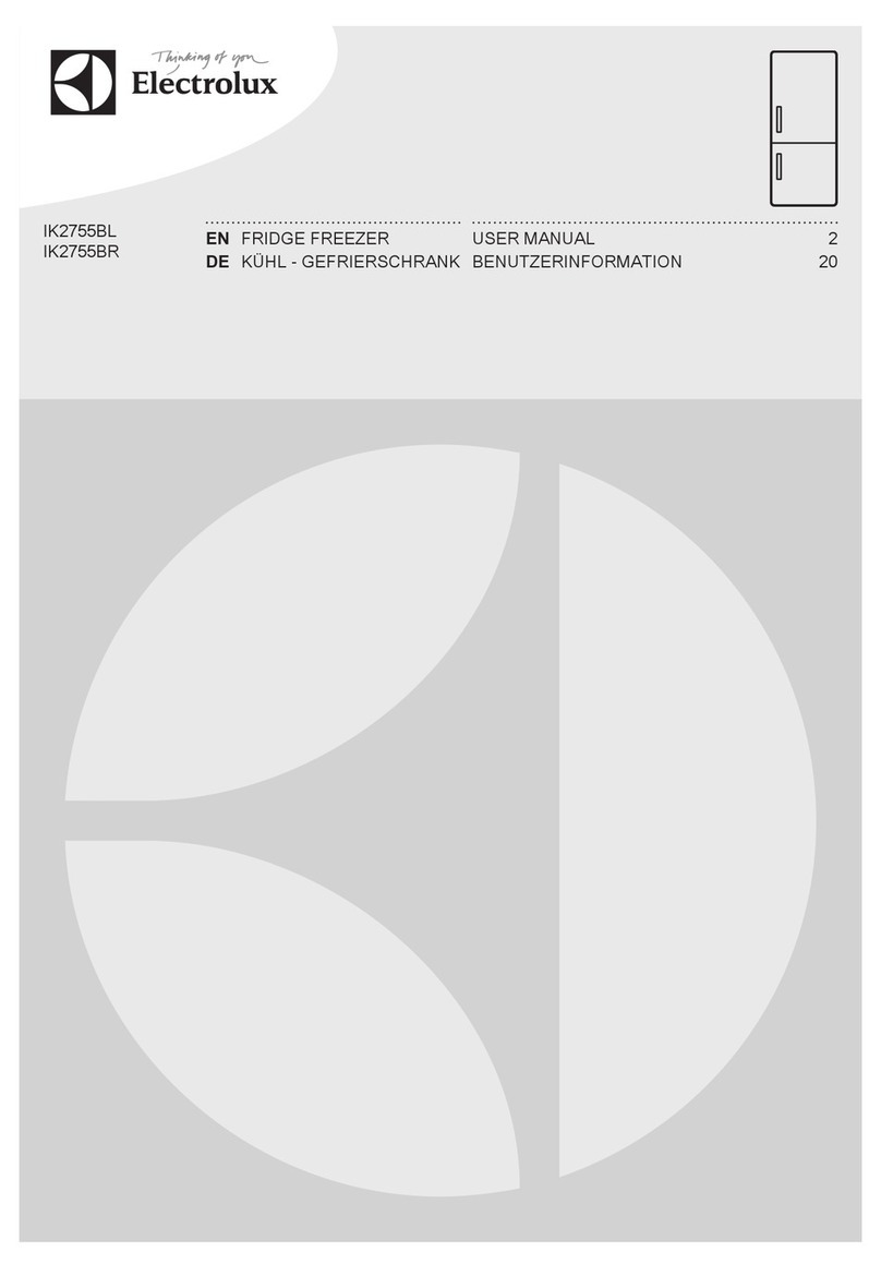 Electrolux IK2755BR User manual