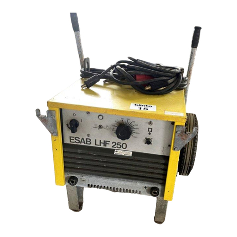 ESAB LHF 250 instruction manual