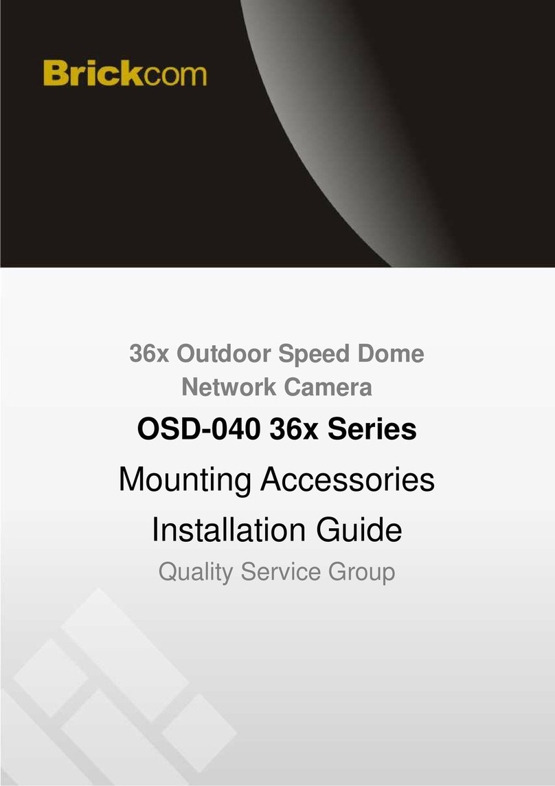 Brickcom OSD-040 36x Series User manual