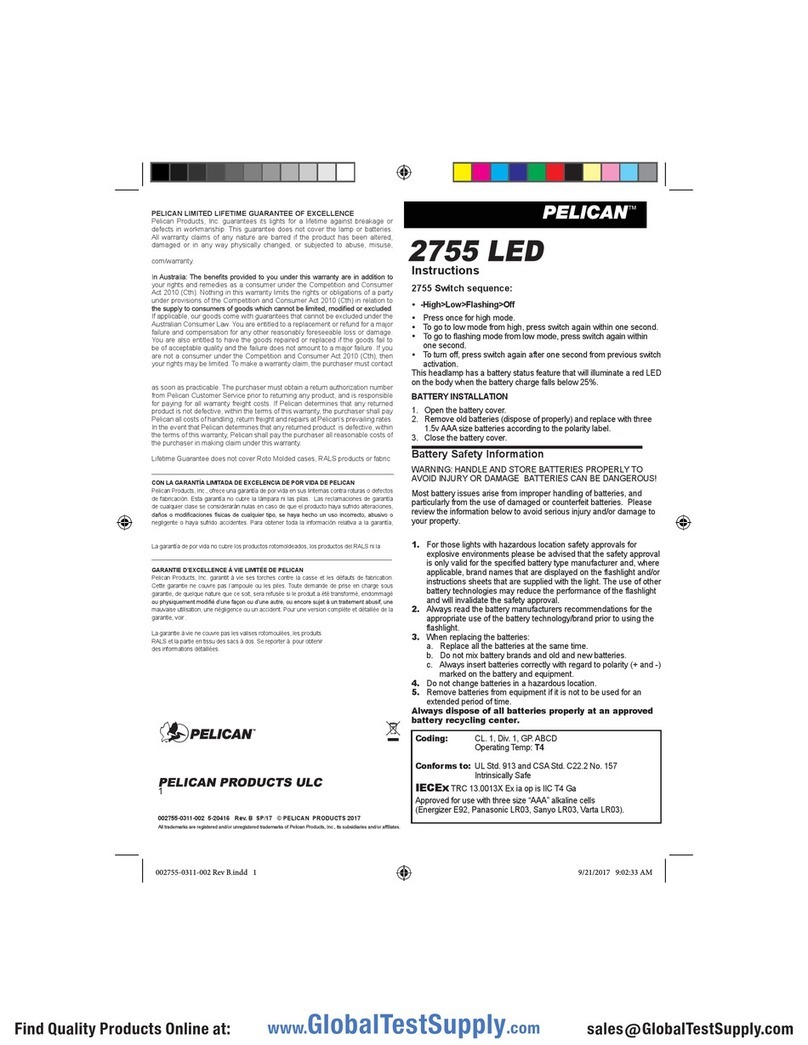 Pelican 2755 instructions