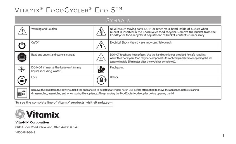 Vitamix FoodCycler Eco 5 User manual