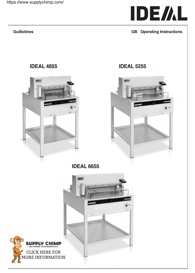 KRUG+PRIESTER IDEAL 4855 operating instructions