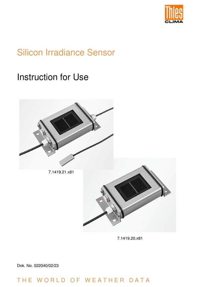 Thies CLIMA 7.1419.21 81 Series Instructions for use