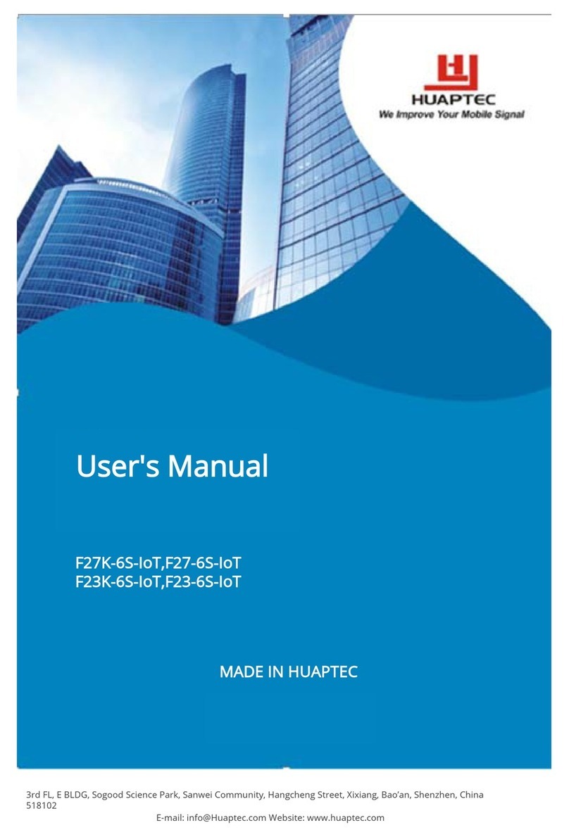 Huaptec Hiboost F27K-6S-IoT user manual