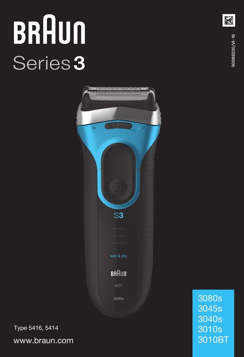 Braun ProSkin 3 Series User manual