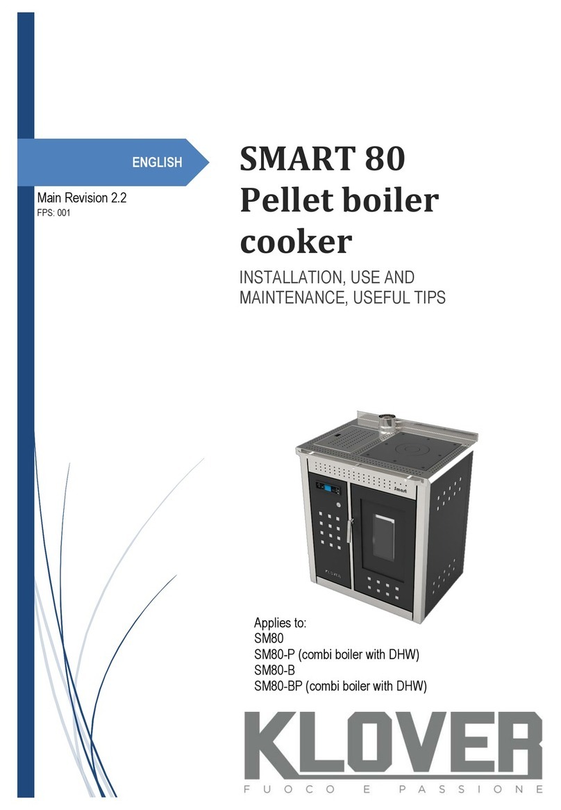 klover SMART 80 Installation, use and maintenance, useful tips
