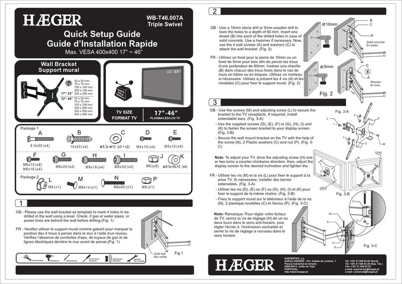 HAEGER WB-T46.007A Quick setup guide