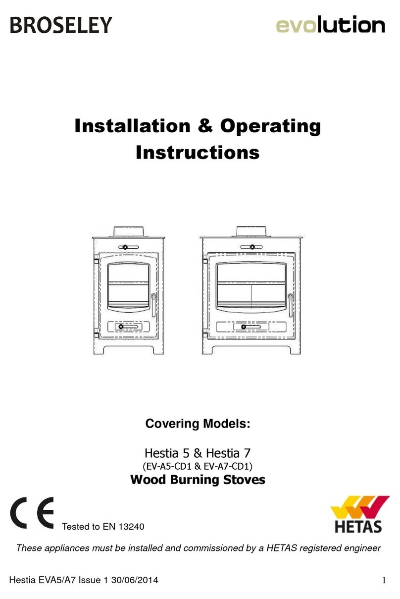 Broseley evolution Hestia 5 Manual