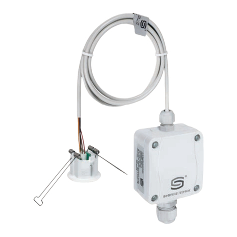 S+S Regeltechnik HYGRASGARD DHKF Operating Instructions, Mounting & Installation S+S Regeltechnik HYGRASGARD DHKF Operating Instructions, Mounting & Installation
