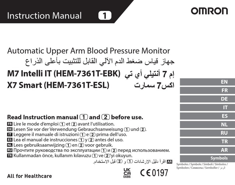 Omron M7 Intelli IT User manual
