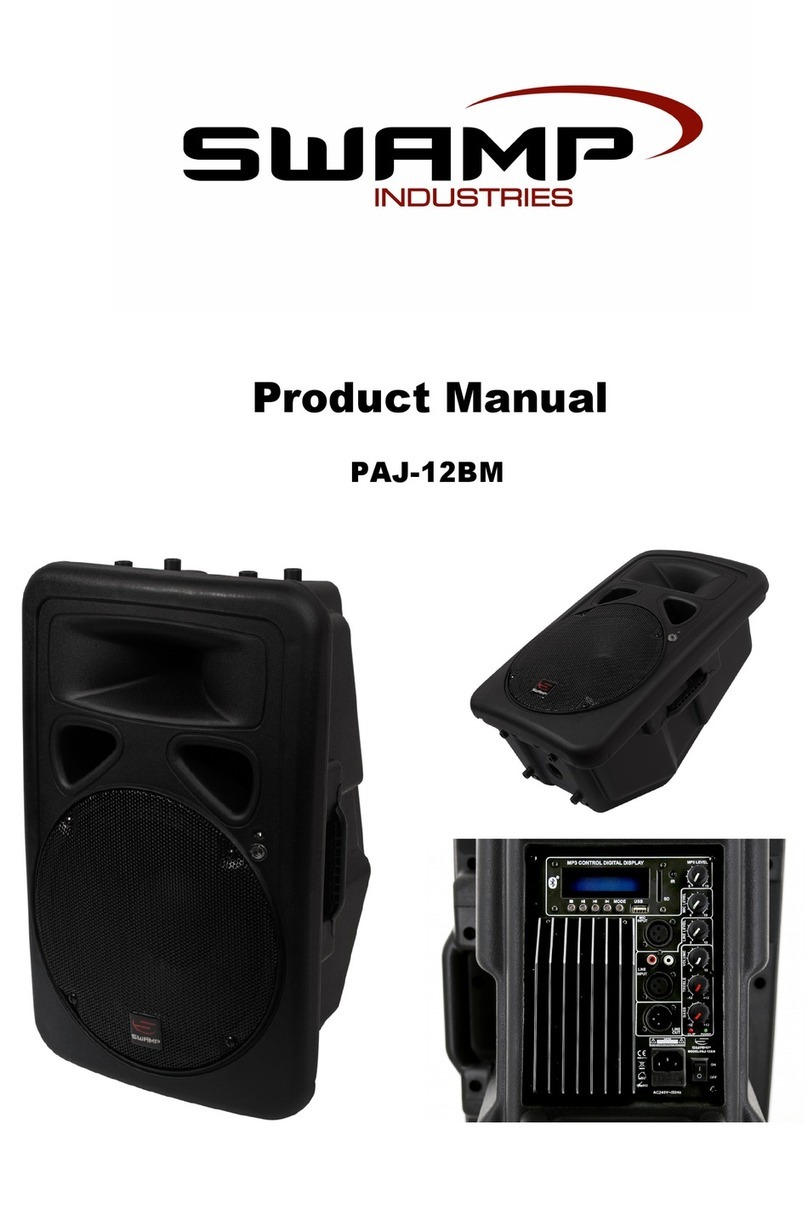 swamp PAJ-12BM product manual