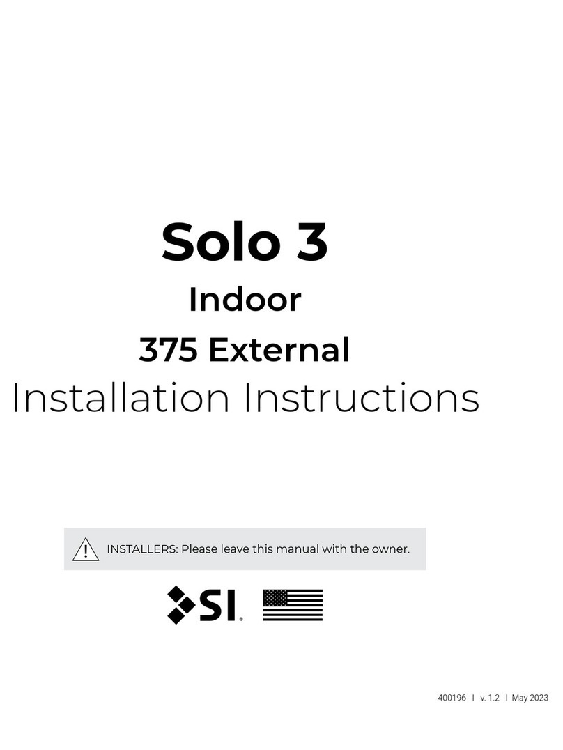 SI Solo 3 installation instructions