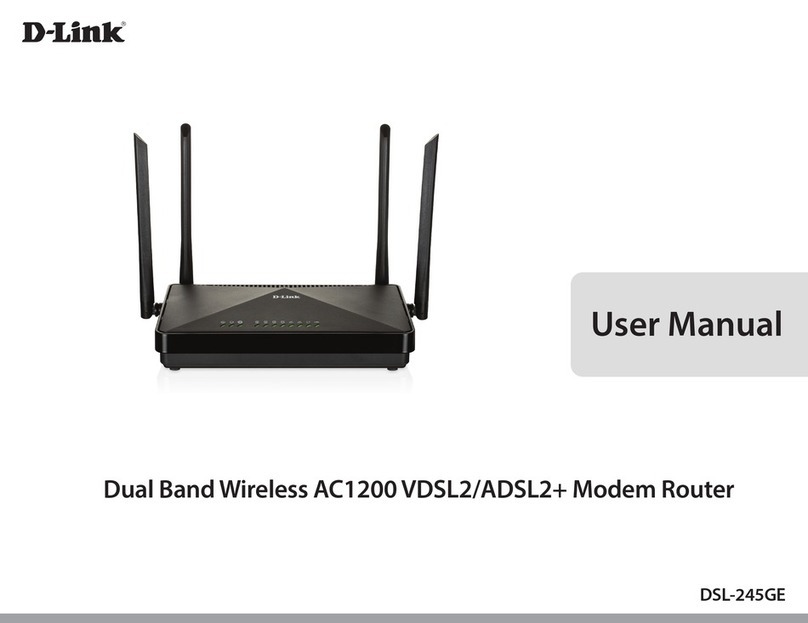 D-Link DSL-245GE User manual