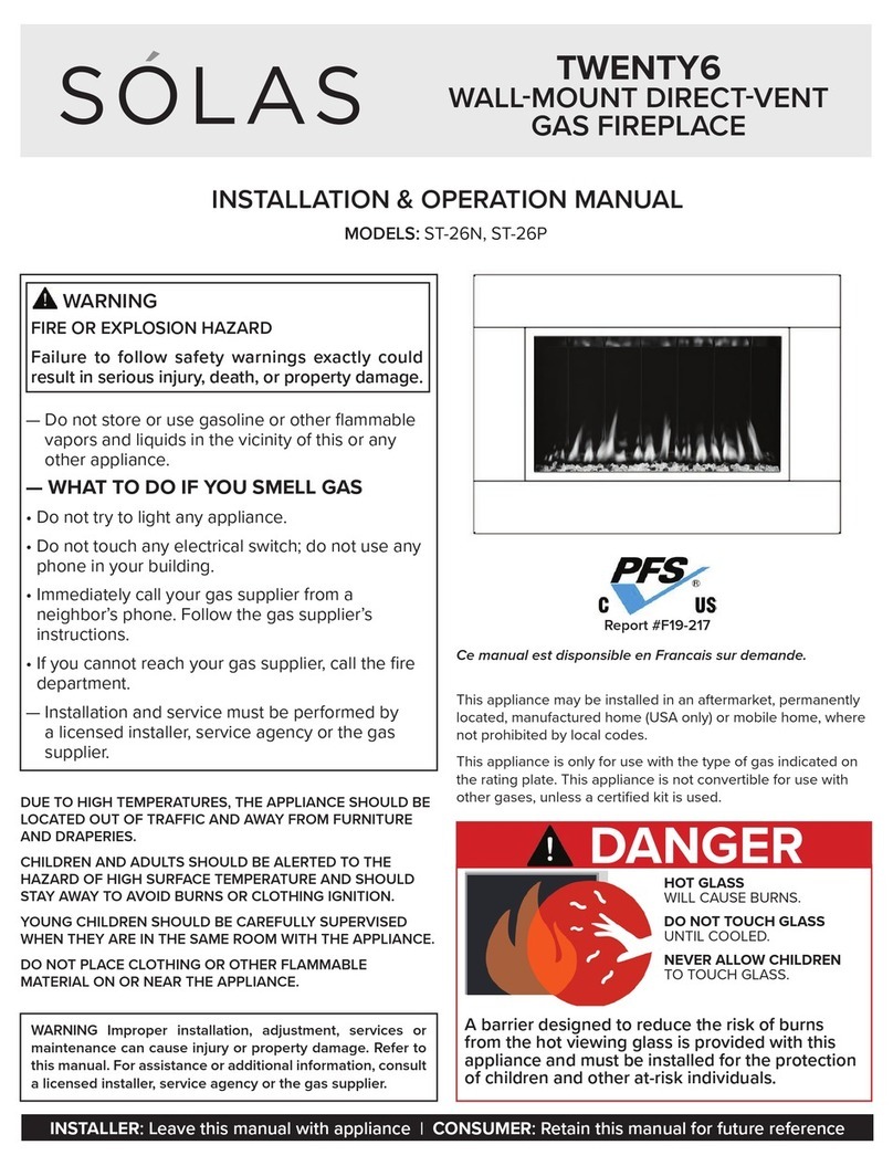 Solas ST-26N User manual