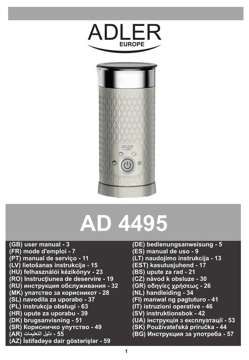 Adler Europe AD 4495 user manual