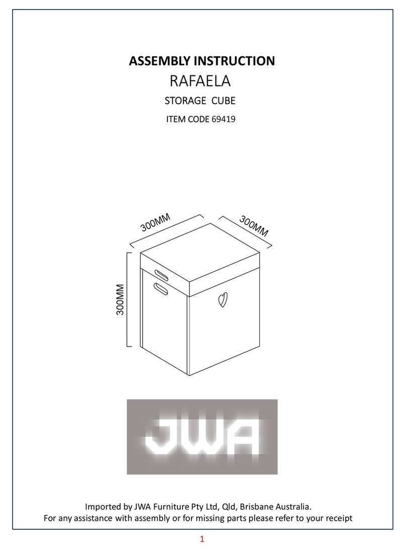 JWA RAFAELA 69419 Assembly instruction