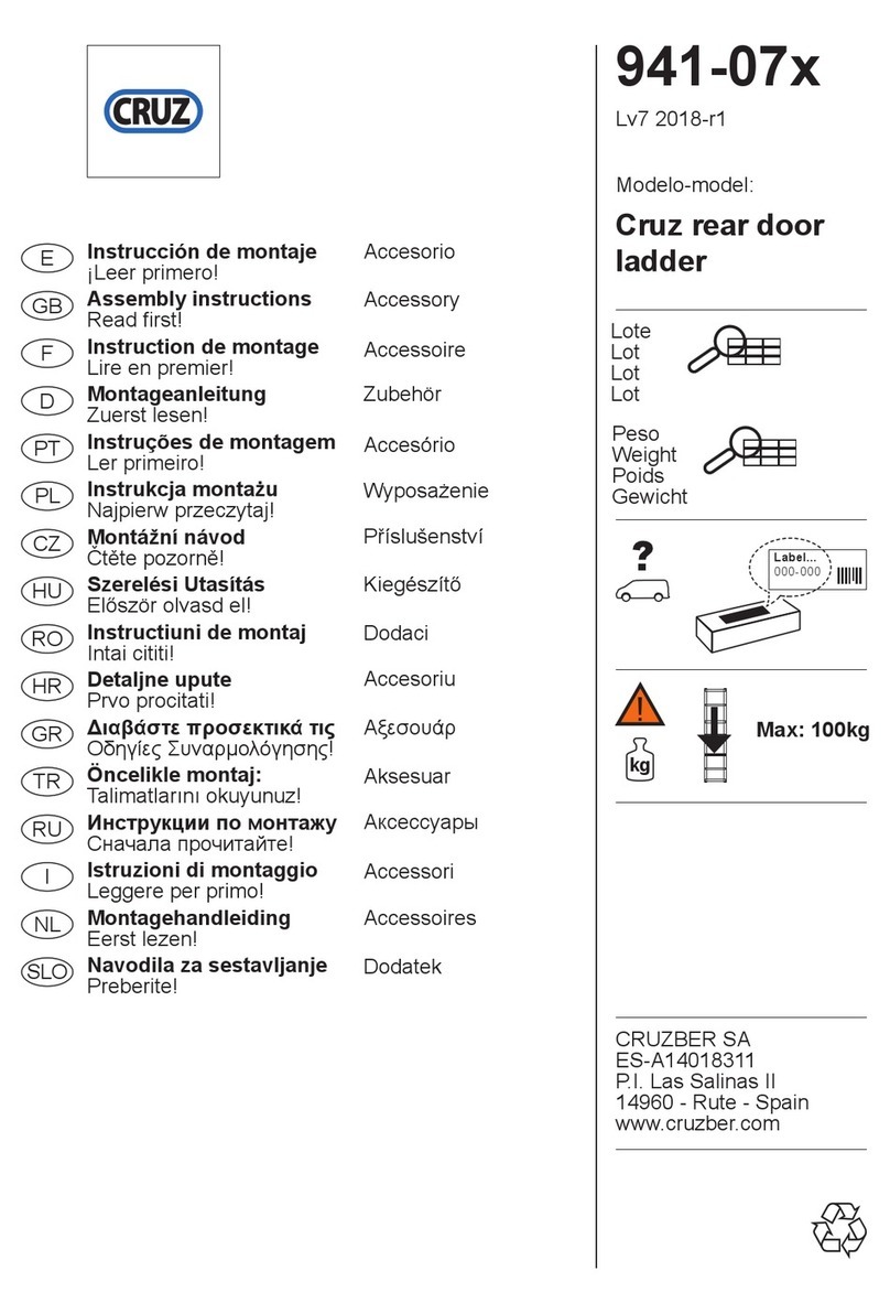 Cruz 941-07x User manual Cruz 941-07x User manual