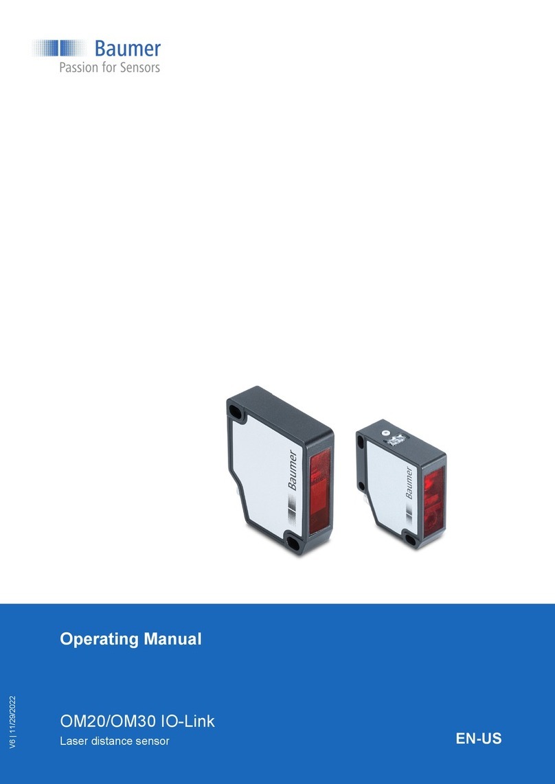 Baumer OM30 operating manual