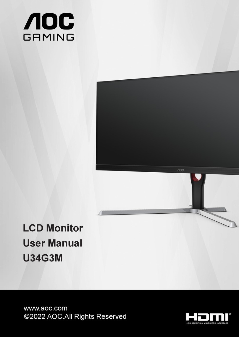 AOC U34G3M User manual