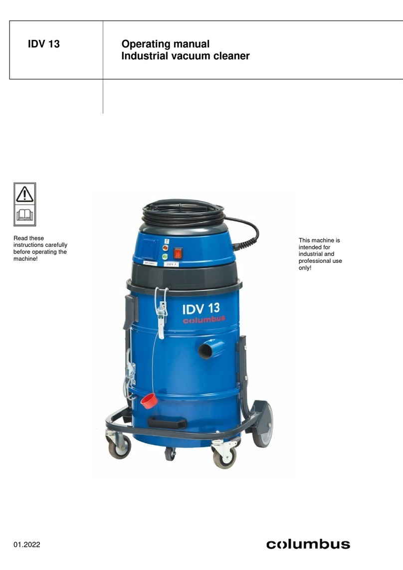 Columbus IDV 13 User manual Columbus IDV 13 User manual