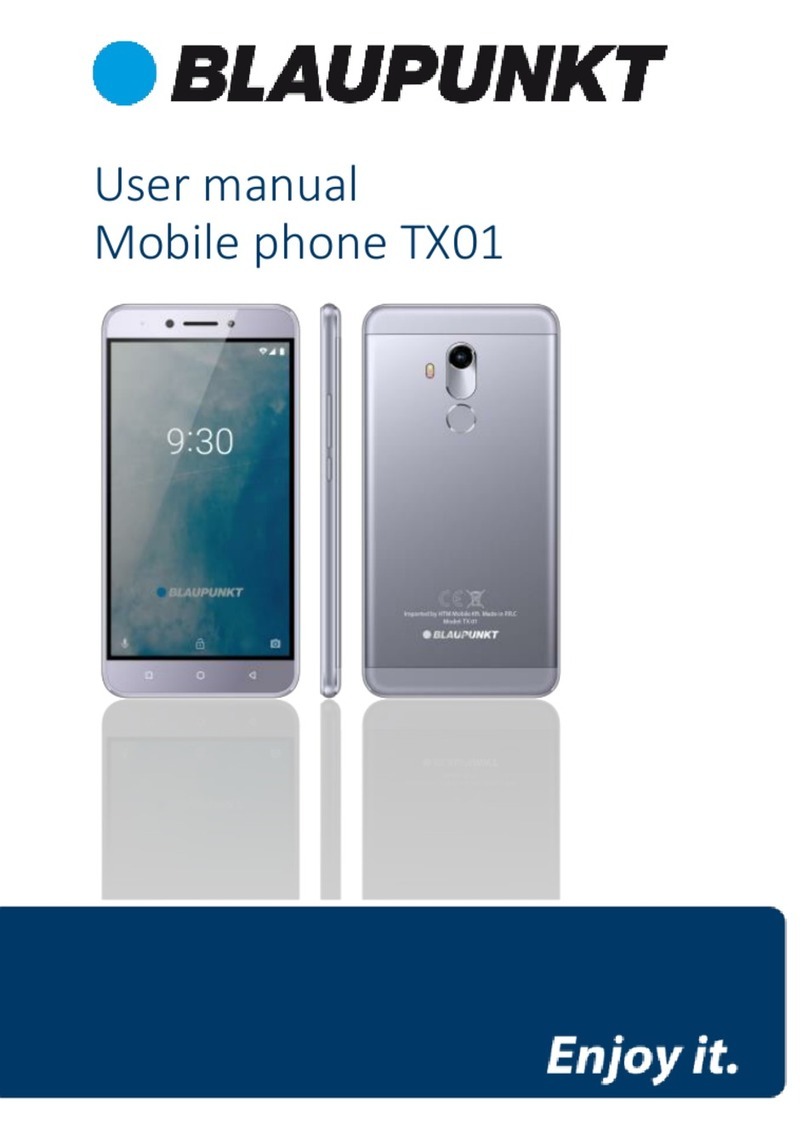 Blaupunkt TX01 User manual